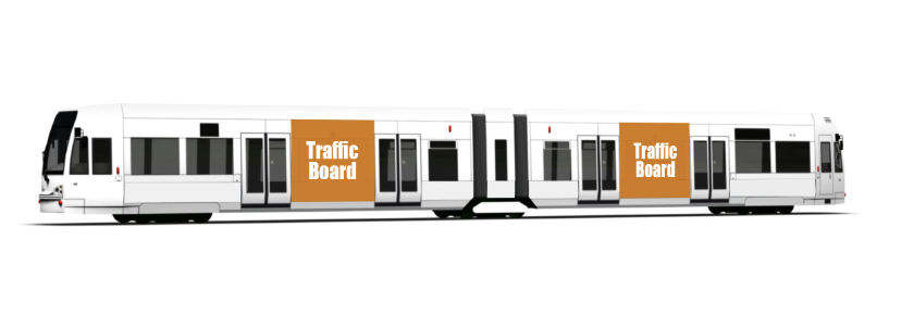 TrafficBoard 18/1 Straßenbahn