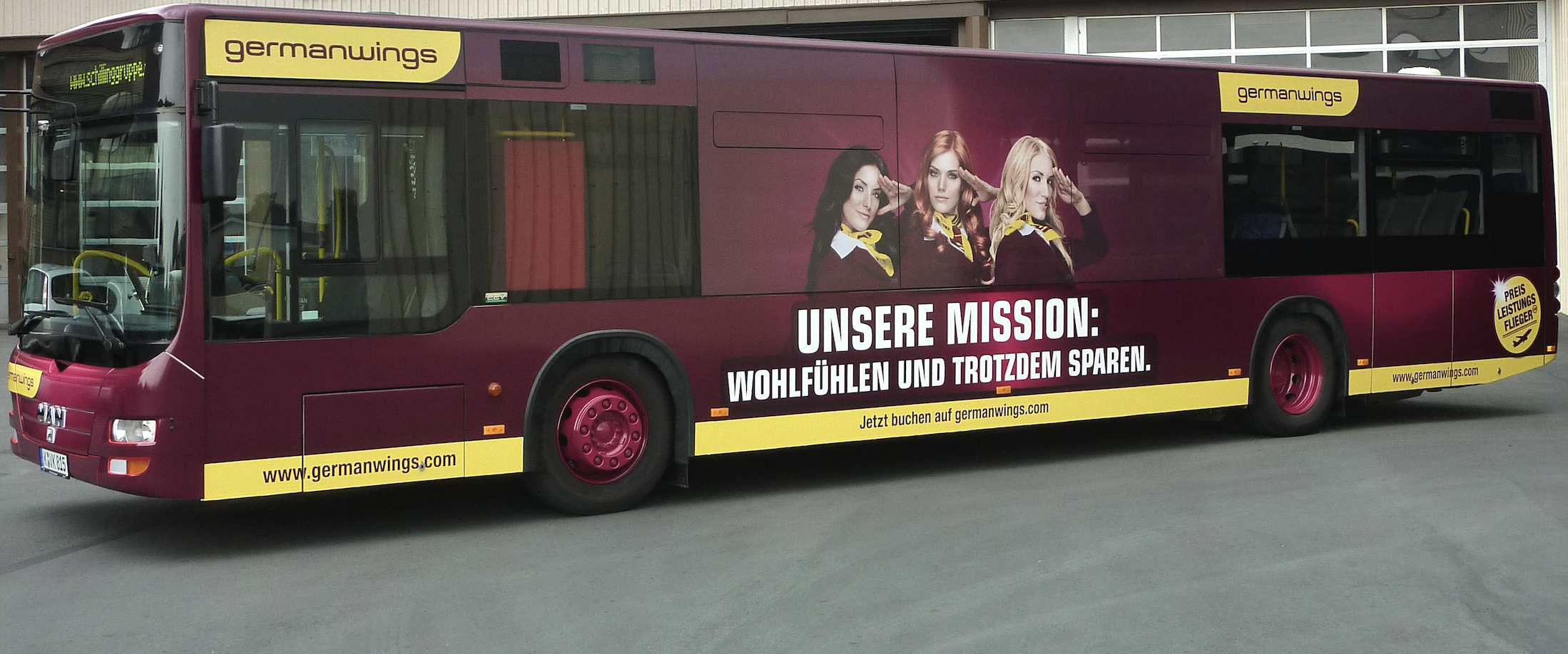 Germanwings - Bus Ganzgestaltung