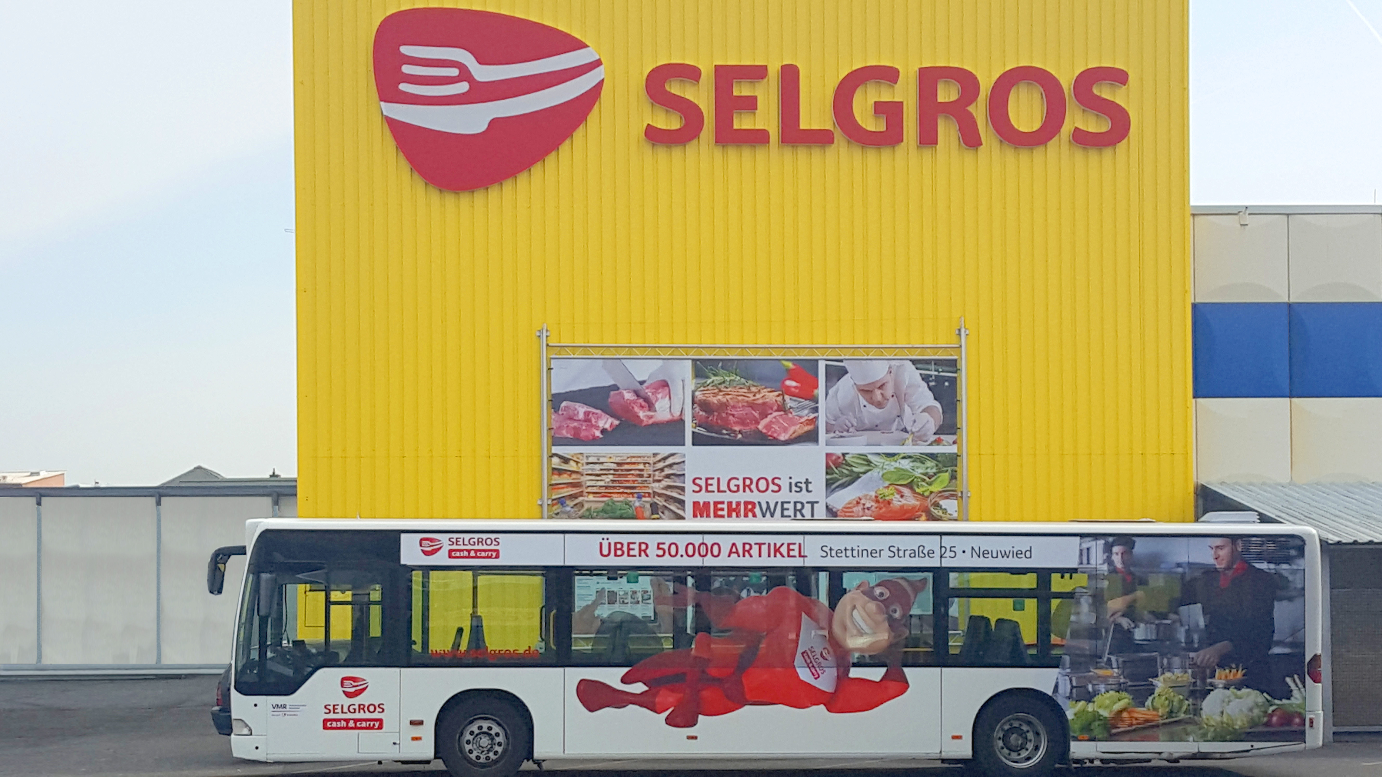 Selgros Cash & Carry - Bus Ganzgestaltung