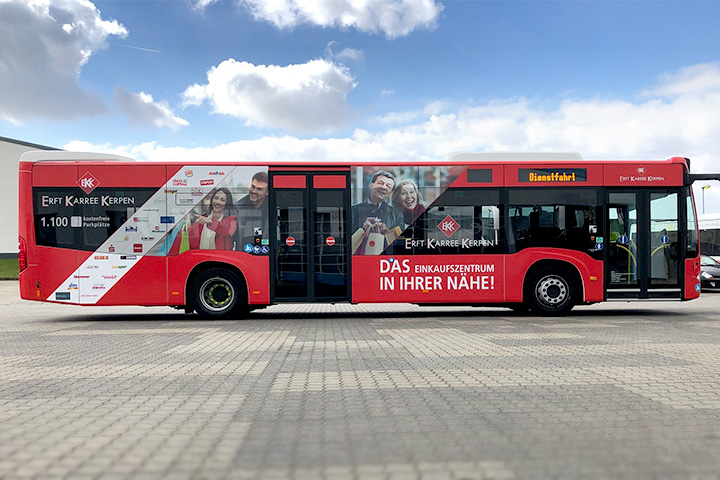 Verkehrsmittelwerbung