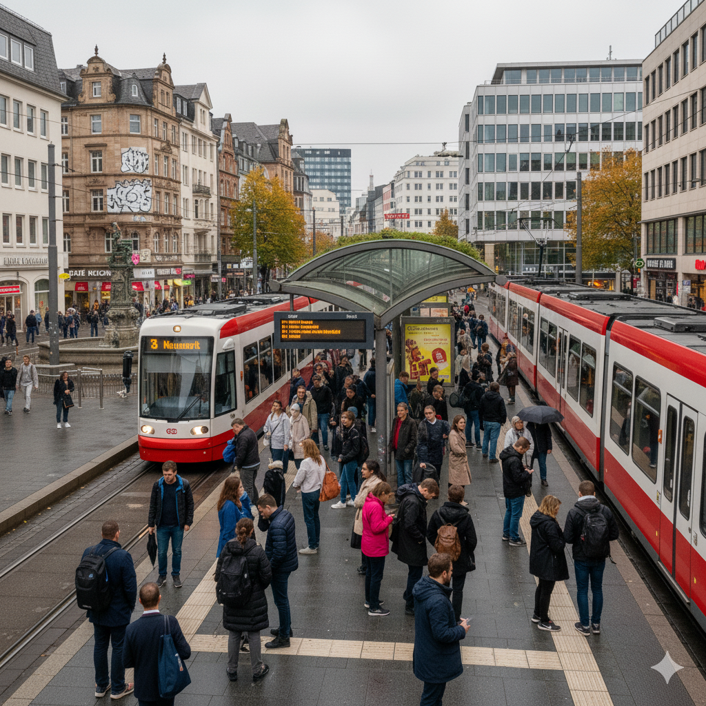 Verkehrsmittelwerbung im öffentlichen Raum